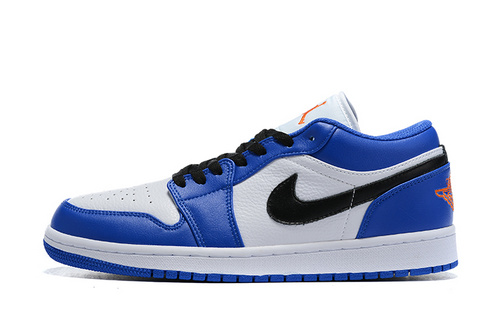 Air Jordan 1 Low in Classic Blue and Orange Combo 36-46-bce27504